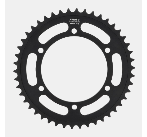 PBR 300 Kettenrad aus schwarzem Stahl, Teilung 525