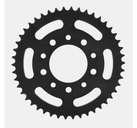 PBR 4350 black steel rear sprocket, step 525