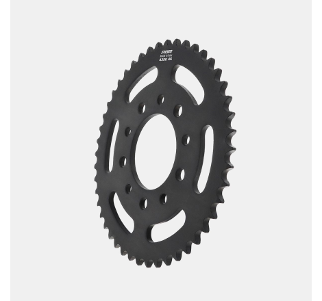 Couronne PBR 4350 Acier Noir, étape 525