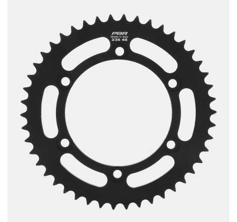 PBR 288 Kettenrad aus schwarzem Stahl, Teilung 520